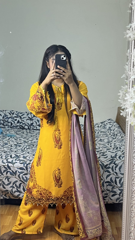 Pakistani Inspired Soft Georgette 3pcs Set