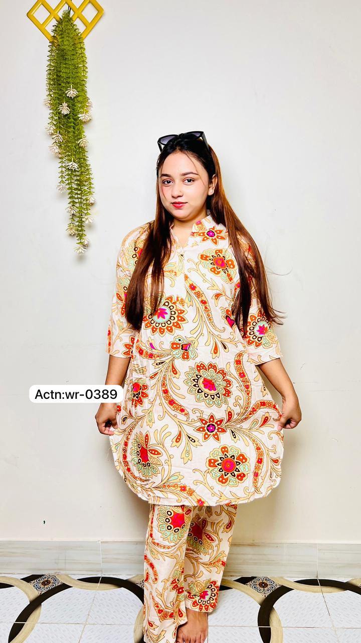 Premium China Linen cord set